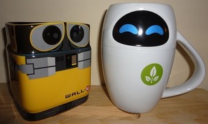 Кружки WALL-E & EVA