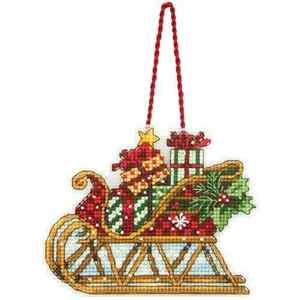 SLEIGH ORNAMENT Dim 2013