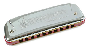 губная гармошка убная гармошка Hohner Golden Melody ключ c