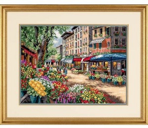 Paris Market - Cross Stitch Kit by Dimensions