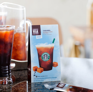 Caramel Flavored Iced Coffee