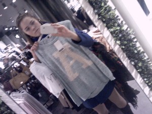 Пуловер с буквой А(Stradivarius) пастельно зеленый L