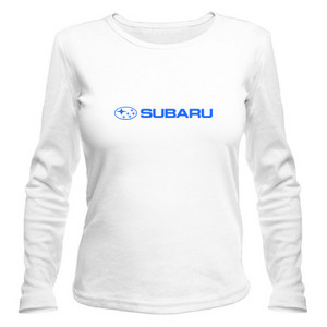 Футболка Subaru с длинным руководм