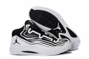 Aero Mania Basketball Shoes Jordan Brand "High Performance": Black/White Men Size