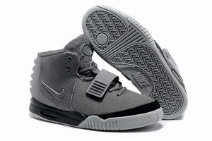 Yeezy 2 Men Style Shoes: Cool Grey - Black
