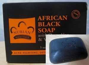 Черное мыло Nubian Heritage African Black Soap