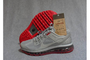 Nike Air Max 2013 Reflective Silver Reflective Silver Pimento Mens Shoes