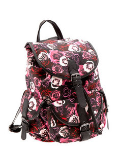 Rose-print Bag