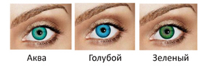 цветные линзы