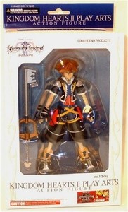 isney Square Enix Kingdom Hearts Sora with Keyblade Play Arts Action Figure