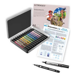 Набор маркеров Promarker Letraset