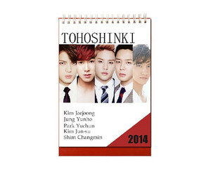 TVXQ5  Table Calendar (2014)