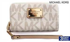 Michael Kors Logo-Print iPhone® 5 Continental Wallet