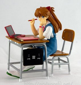 Soryu Asuka Langley Study Time