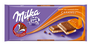 milka карамель