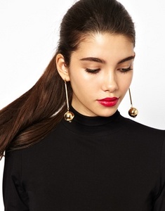 ASOS Ball Drop Earrings