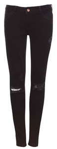 RIPPED SKINNY JEANS - JEANS - WOMAN - PULL&BEAR Russian Federation