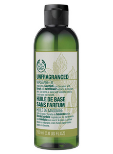 The Body Shop Unfragranced Massage Oil