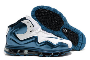 White/White/Game Royal Blue Air Max Flyposite Mens Trainers