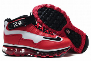 king griffey 2009 kid red white sneakers