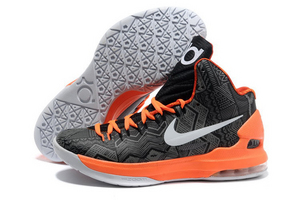 Nike Zoom KD V 5 BHM anthracite pure platinum-sport grey Basketball Shoes Mens