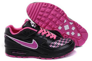 Womens Nike Air Max BW BlackPink Running Shoe