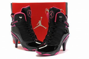 Nike Air Jordan 6Ring Heels Black/Pink