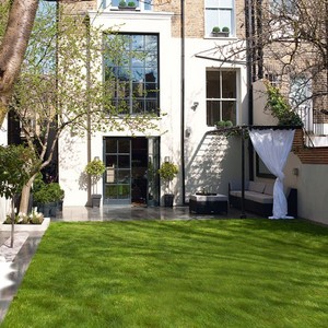 have a house in the south of france with a small comfy garden