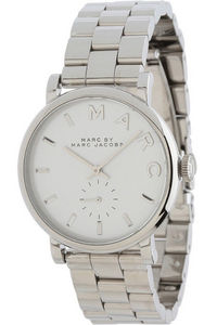 Marc By Marc Jacobs Baker Stainless Steel watch NEW!