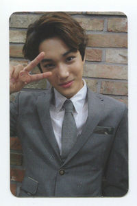 EXO - GROWL (XOXO Repackage) OFFICIAL PHOTOCARD [KAI Type-A]