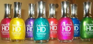 Лаки для ногтей Sally Hansen яркие