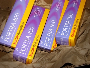 поснимать на kodak portra