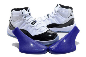 Big Size "Concord" Nike Shoes - Michael Jordan 11 - White & Black