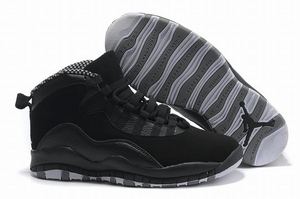 Mens Nike Jordan Shoes Retro 10: All Black