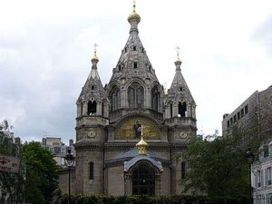 Cathed&#233;drale Alexandre Nevsky de Paris