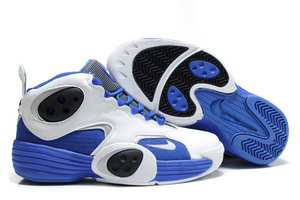 nike flight one nrg game royal and white and anthracite basketball sneakers