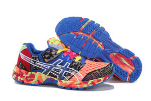 Mens Asics Gel Noosa TRI 8 Orange Black Green Shoes