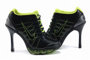 Nike Air Max 2009 Low Heels Black/Green