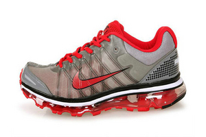 Mens Air Max 2009 Grey Red White Black Shoes