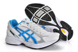 Mens Asics Gel Maverick 2 Whit-Blue Shoes