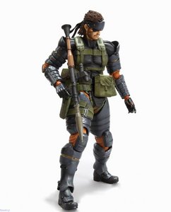 Metal Gear Solid Peace Walker Play Arts Kai Action Figure Snake Battle Dress