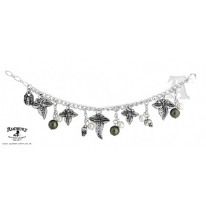 Poison Ivy Charm Bracelet