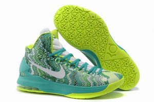 Kevin Durant V Ladies Christmas Graphic New GreenVolt-White Colorways