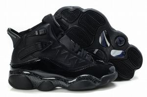 nike kid jordan 6 rings retro footwear all black