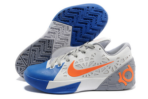 evin Durant Shoes Trey 5 “OKC”White-Wolf GreyRoyal Blue-Orange New Design