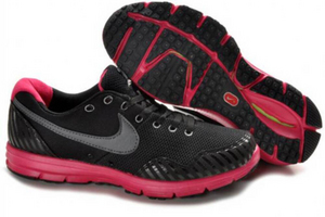 Nike Lunarfly Black Pink Womens Shoes