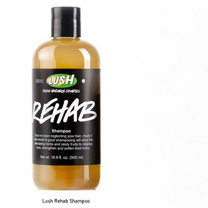 Lush Rehab shampoo