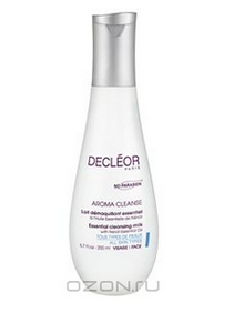 Decleor Молочко "Essential" для снятия макияжа,