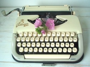 Small vintage typewriter