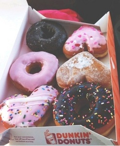 сходить в dunkin' donuts